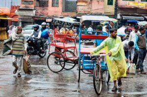 Le pousse-pousse à New Delhi