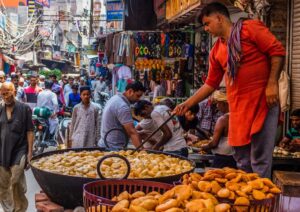 Street food à New Delhi