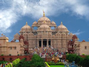 Le temple Akshardham à New Delhi